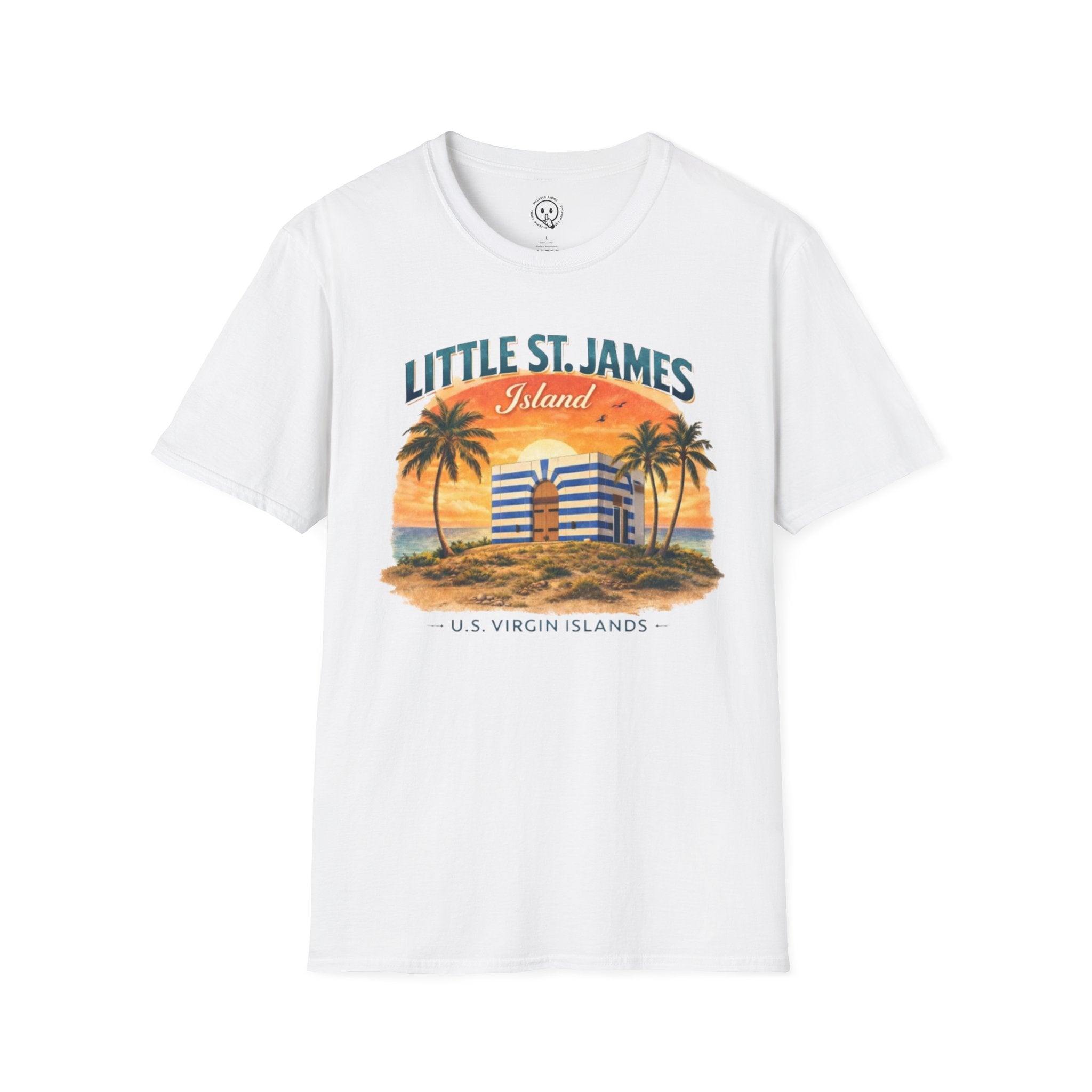 LSJ Island  White T-Shirt