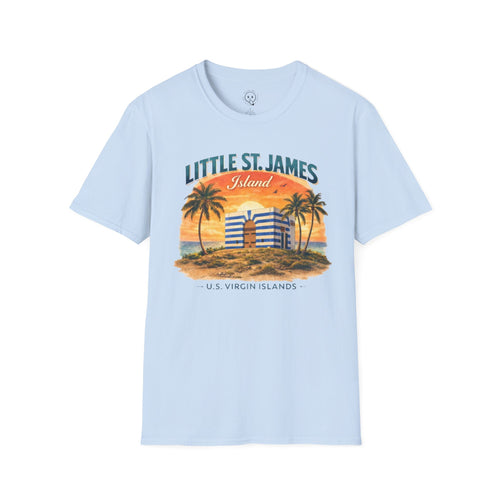 LSJ Island  White T-Shirt